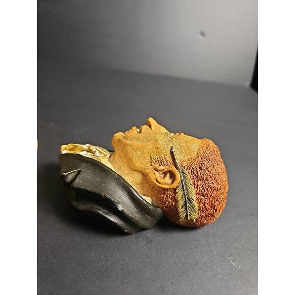 Set Of 3 Bossons Chalkware Sea Captain Uriah Heep Paddy Wall Plaques - Picture 7 of 11